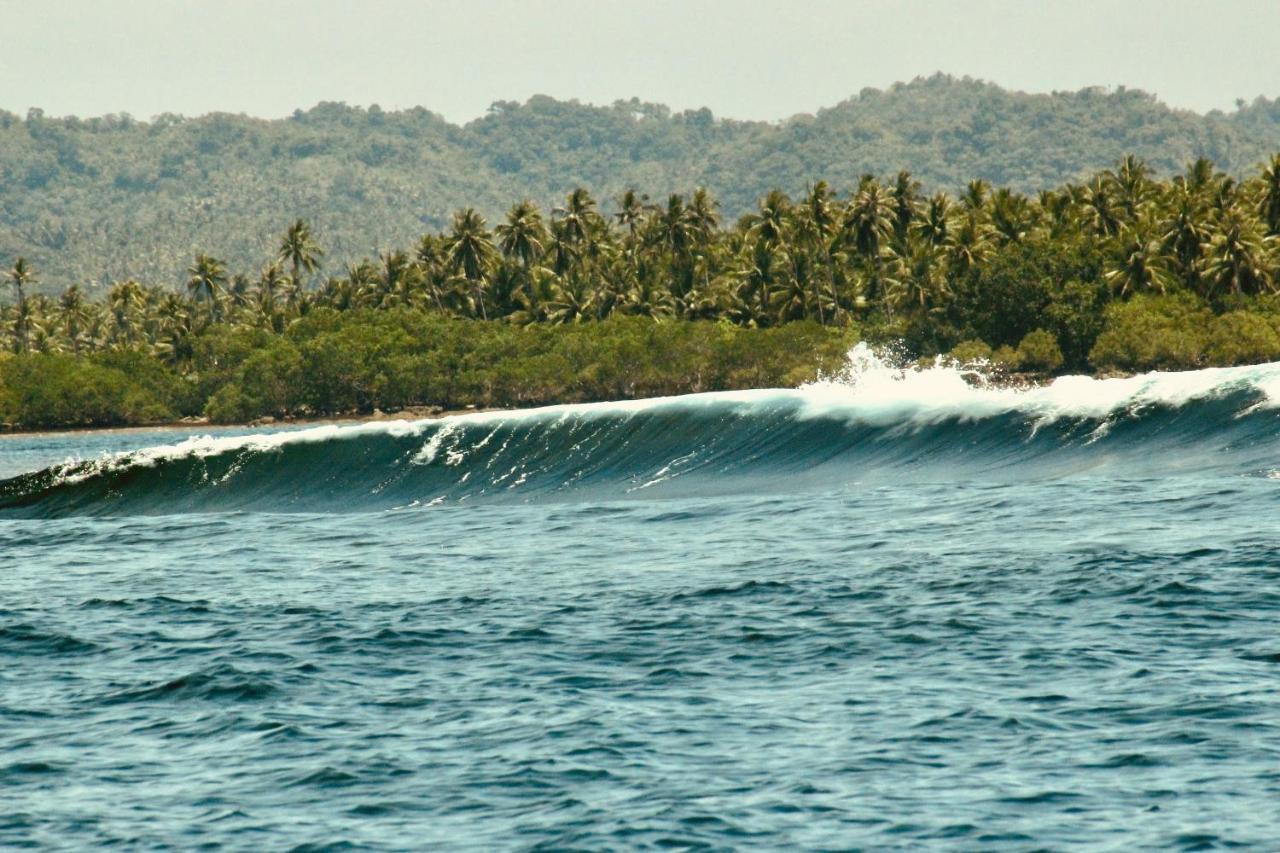 "Triangle Hut" Camp Fuego Siargao Hotel Catangnan Ngoại thất bức ảnh